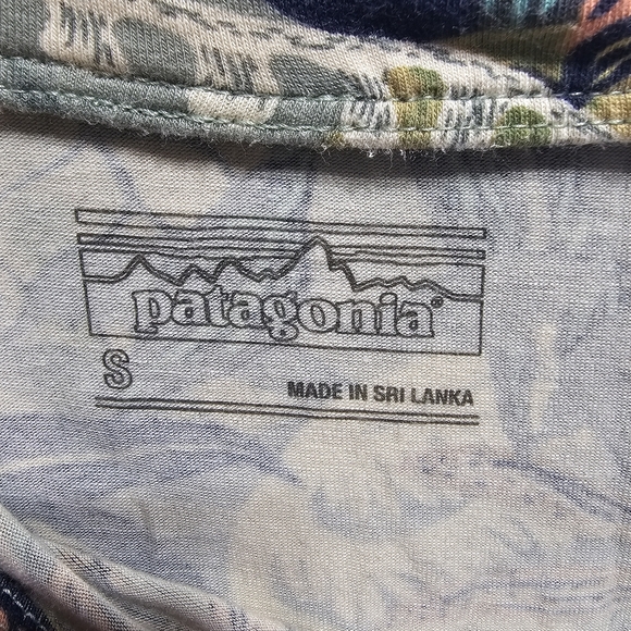 Patagonia Dream Song Skirt Women’s Size Small Floral Ruched Side Soft Knit. - Picture 5 of 8